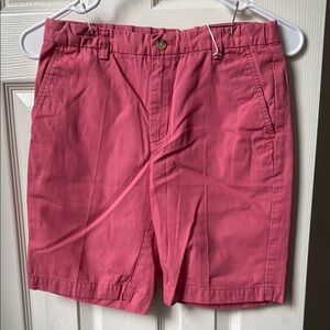 VINEYARD VINES~EUC~Size 12~Pinkish-Red Breaker Adjustable Waist Shorts